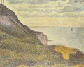 port en bessin the semaphore and cliffs 1888